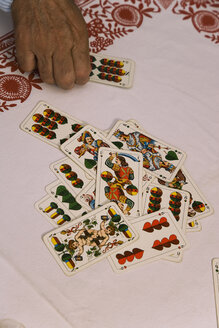 Spielkartenset, Ansicht von oben - WESTF10451