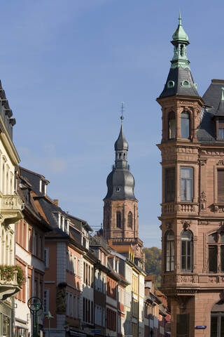 Deutschland, Baden-Württemberg, Heidelberg, Altstadt, Hauptstraße, lizenzfreies Stockfoto