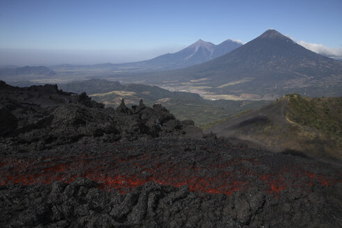 Guatemala, Vulkan Pacaya, Lavastrom - RM00318