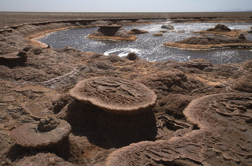 Äthiopien, Danakil-Wüste, Assal-See, Salziger See - RM00240