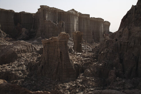 Äthiopien, Danakil-Wüste, Dallol-Vulkan, Canyon - RM00234