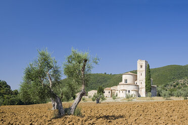 Italien, Toskana, Abtei von St. Antimo - FOF01252