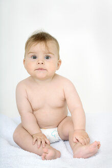 Kleines Mädchen (6-12 Monate), Porträt - TCF01152