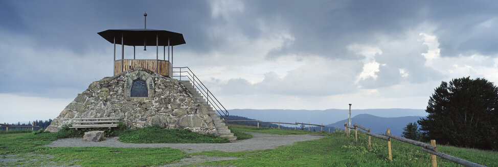 Deutschland, Baden-Württemberg, Schwarzwald, Kandelgipfel, Gazebo - SH00298