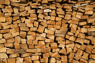 Stack of logs, full frame, close up - GWF00941