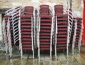 Stack of chairs - WWF00454