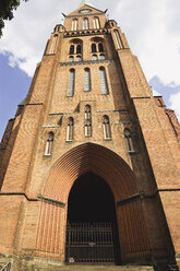 Deutschland, Mecklenburg-Vorpommern, Schweriner Dom, Eingang - WW00527