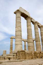 Griechenland, Kap Sounion, Tempel des Poseidon - MU00803