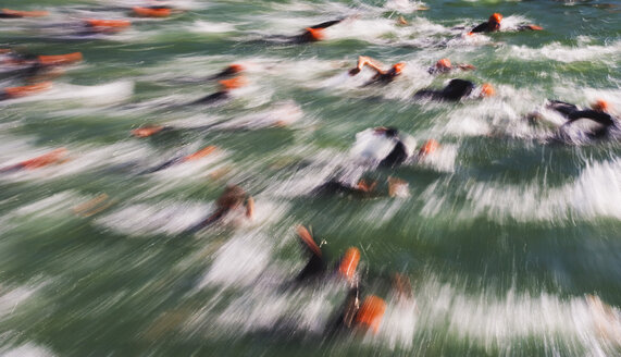 Österreich, Mondsee, Schwimmwettbewerb - WWF00716