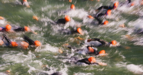 Österreich, Mondsee, Schwimmwettbewerb - WWF00715