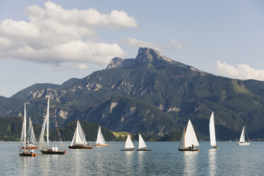 Österreich, Salzkammergut, Mondsee, Segelboote - WWF00651