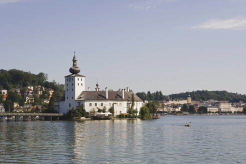 Österreich, Gmunden, Traunsee, Schloss Ort am Wasser - WWF00648