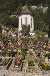 Österreich, Halstatt, Friedhof, Grabstätten und Kapelle - WWF00631