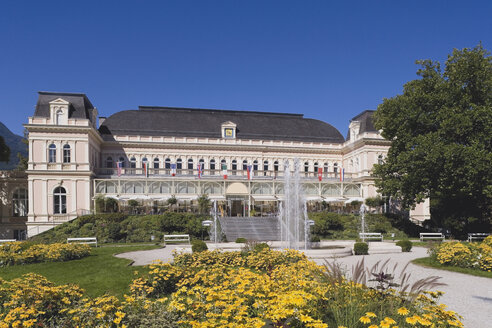 Österreich, Salzkammergut, Bad Ischl, Kurpark, Trinkhalle - WW00598