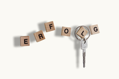 Key, Letters forming the word success - 10630CS-U