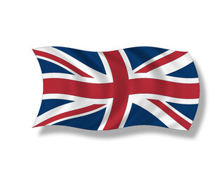 Illustration, Flagge Großbritanniens - 11095CS-U