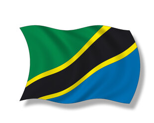 Illustration, Flagge von Tansania - 11082CS-U