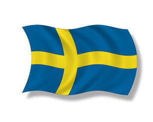 Illustration, Flagge von Schweden - 11077CS-U