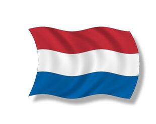 Illustration, Flagge, Königreich der Niederlande - 11014CS-U