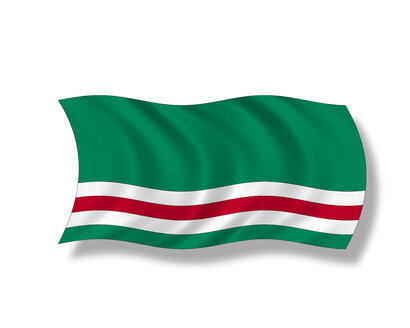 Illustration, Flagge von Tschetschenien - 10960CS-U