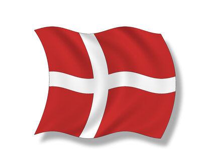 Illustration, Flagge von Dänemark - 10910CS-U