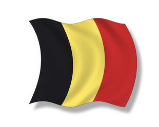 Illustration, Flagge von Belgien - 10870CS-U