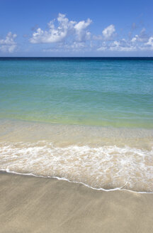 Grenada, Carriacou, Paradise Beach in L'Esterre, Leerer Strand - PSF00010