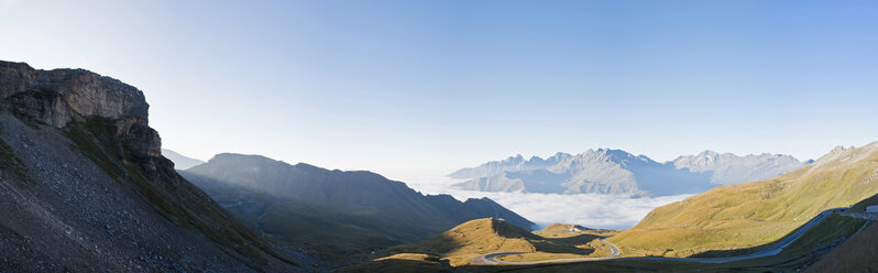 Austria, Großglockner High Alpine Road, panoramic view - FOF01484