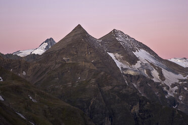 Österreich, Großglockner, Sonnenwelleck, Fuscherkarkopf, Bergkulisse bei Sonnenuntergang - FOF01467