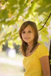 Austria, Female teenager (14-15), portrait - WWF00853