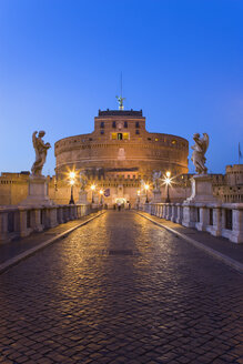 Italien, Rom, Burg Sant' Angelo, Ponte Sant'Angelo - PSF00129