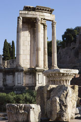 Italien, Rom, Forum Romanum, Tempel der Vesta - PSF00111