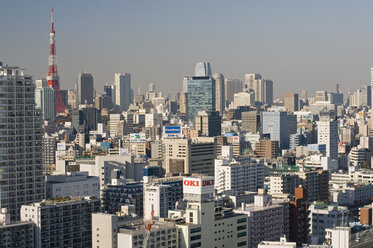 Japan, Tokio, Stadtbild, Tokio Tower - SH00330