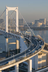 Japan, Tokio, Odaiba, Regenbogenbrücke - SH00326