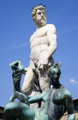 Italy, Tuscany, Florence, Statue of Neptune - PSF00284