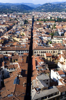 Italien, Toskana, Florenze, Blick über die Stadt - PSF00281