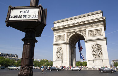 France, Paris, Arc de Triomphe, Place Charles De Gaulle - PSF00161