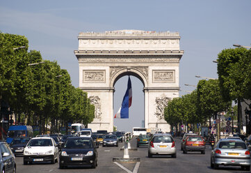 Frankreich, Paris, Arc de Triomphe, Champs Elysees - PSF00160