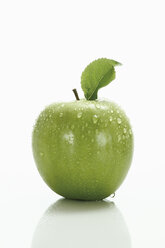 Green apple with leaf - 11245CS-U