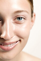 Woman's face, portrait, close-up - WESTF11951