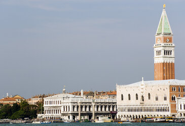 Italien, Venedig, Dogenpalast, Glockenturm - PSF00315