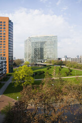 Deutschland, Nordrhein-Westfalen, Düsseldorf,, Wolkenkratzer, Stadttor - UK00173