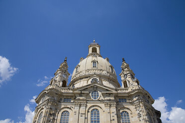 Deutschland, Dresden, Frauenkirche, Tiefblick - WDF00549