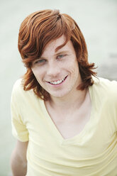 Germany, Bavaria, Young man, portrait, close-up - WESTF12212