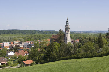 Deutschland, Bayern, Tittmoning, Stadtansicht - WW00990