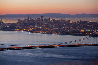 USA, Kalifornien, San Francisco, Golden Gate Bridge - FOF01508