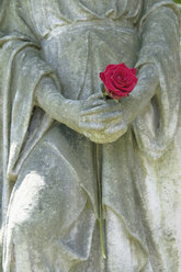Deutschland, Statue mit Blume - AWDF00408