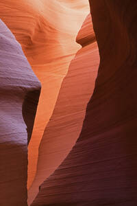USA, Arizona, Lower Antelope Canyon, Sandstone walls - FOF01616