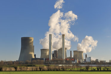 Germany, Niederaußen, Coal fired power station - RUEF00306