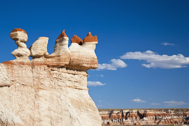 USA, Arizona, Blue Canyon, Rock formation in landscape - FOF01715